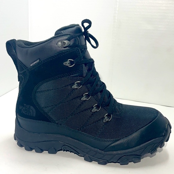 The North Face Shoes | The North Face Mens Chilkat Nylon Waterproof Winter Boots Euc | Color: Black | Size: 9 | Vintageresale1's Closet